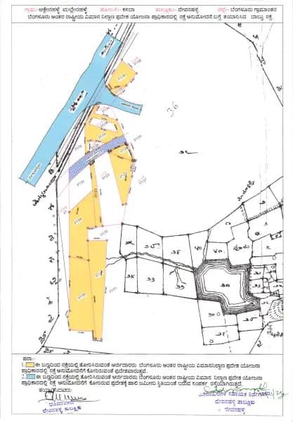 Barca At Godrej MSR City: Village Map Demarcation.pdf (filed with Karnataka RERA)