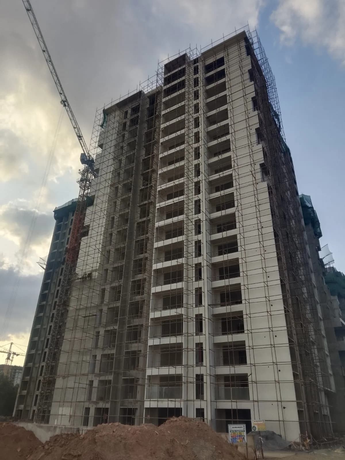 Akino: Site photo filed with Karnataka RERA
