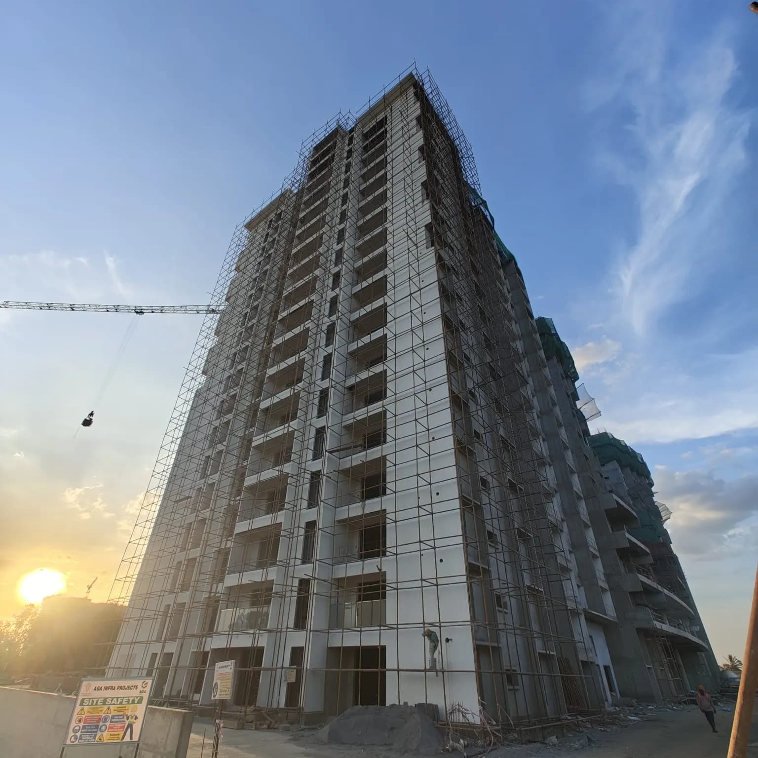 Akino: Site photo filed with Karnataka RERA