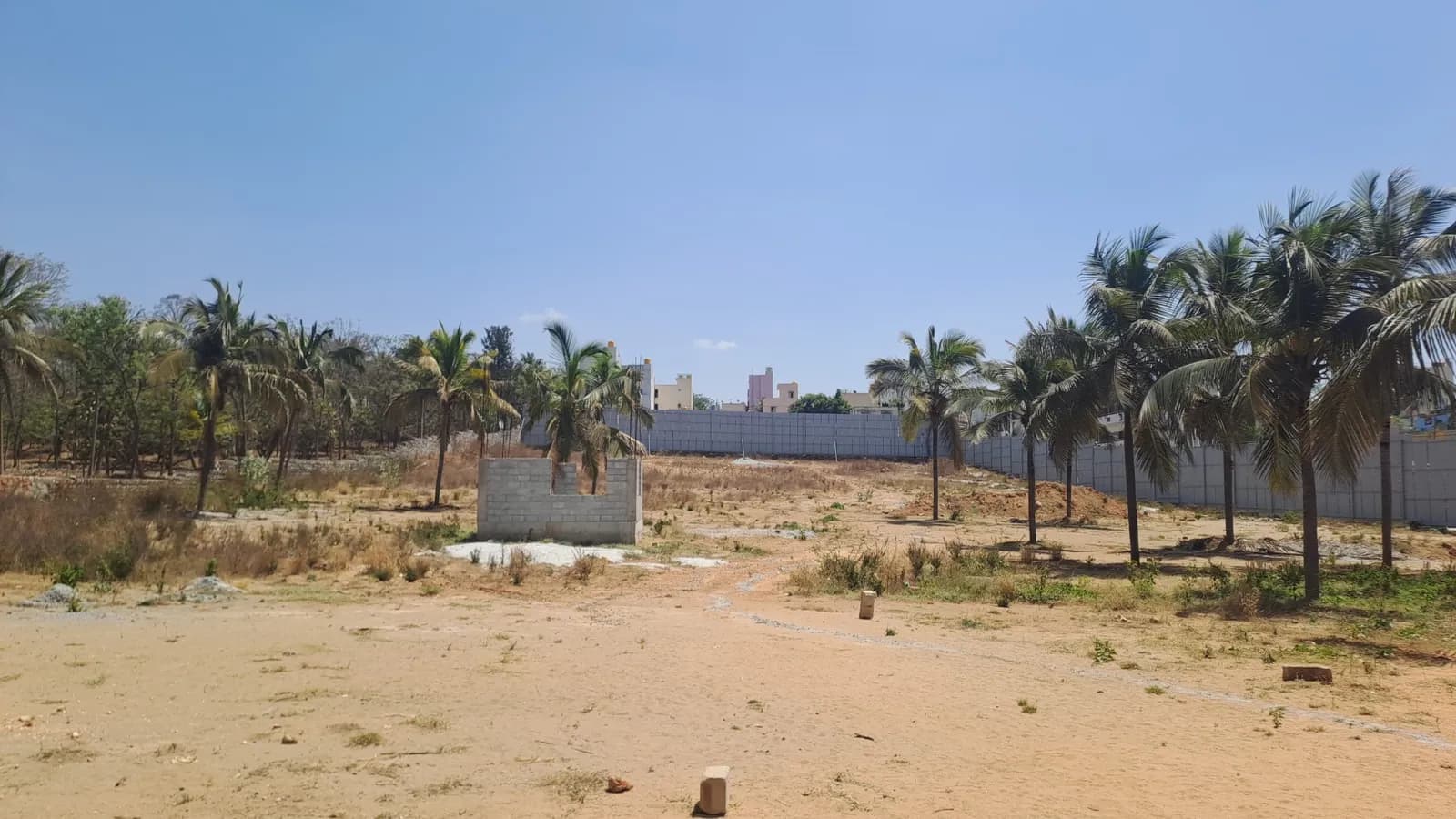 Cinnamon Citadel: Site photo filed with Karnataka RERA