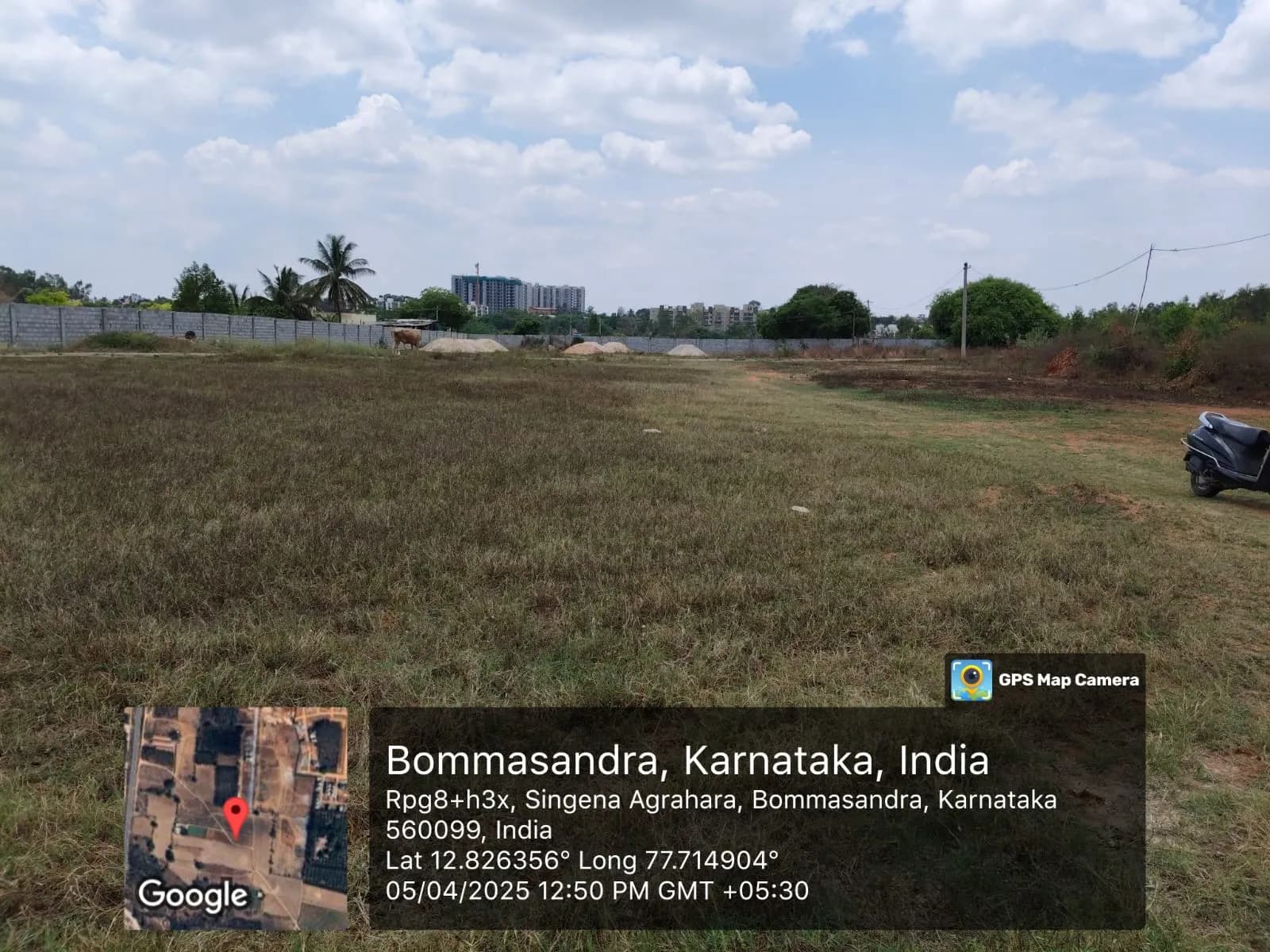 Riva Del Garda: Site photo filed with Karnataka RERA
