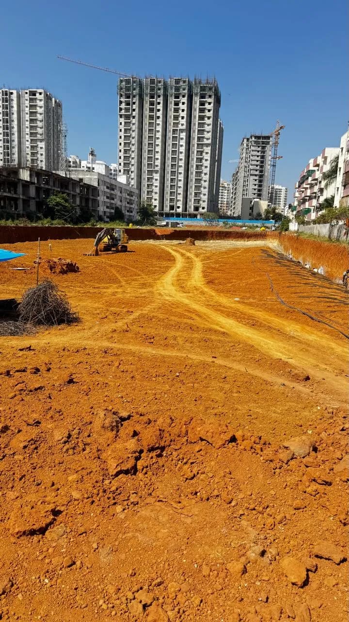 SV Green View: Site photo filed with Karnataka RERA