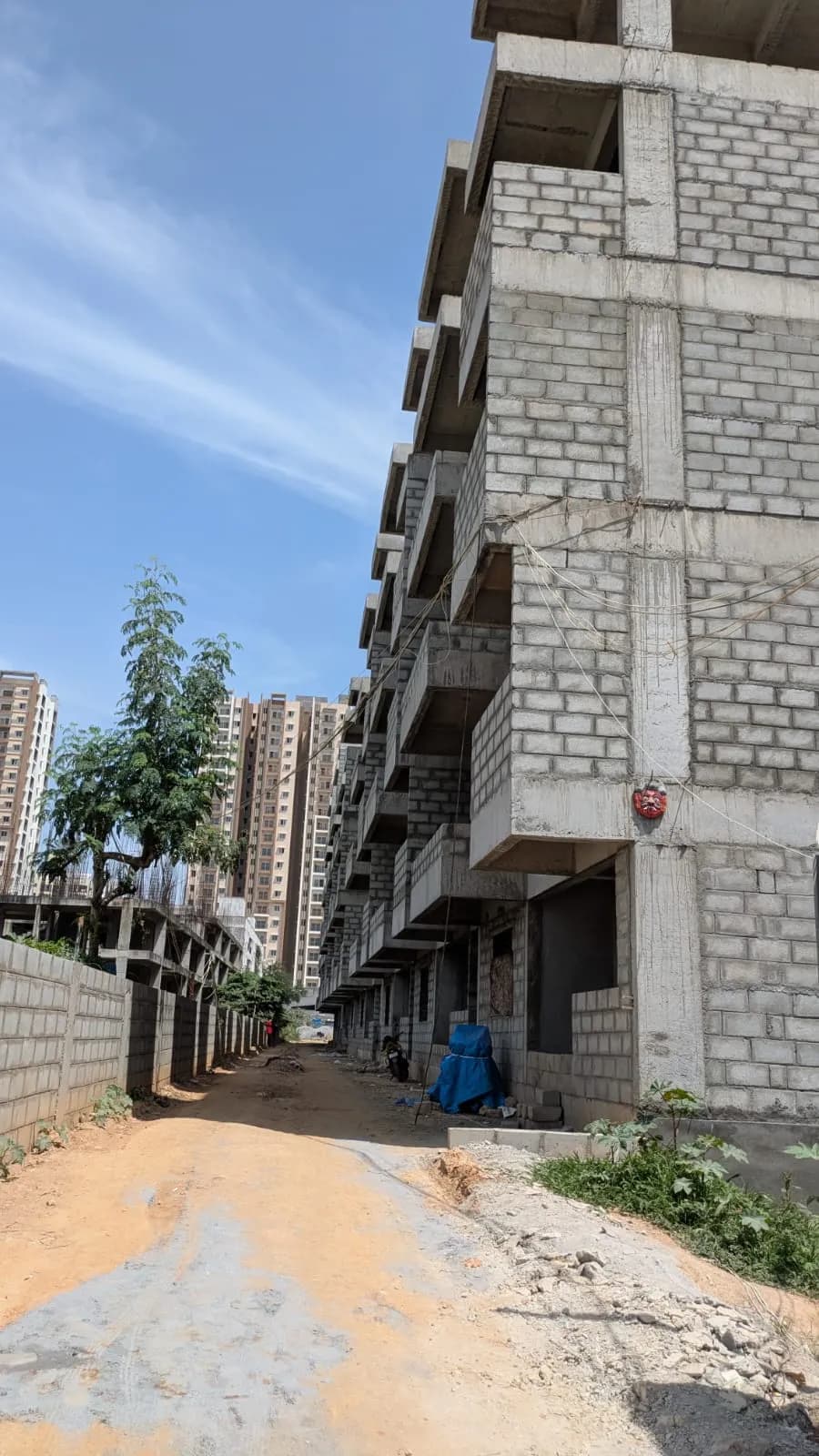 SV Green View: Site photo filed with Karnataka RERA