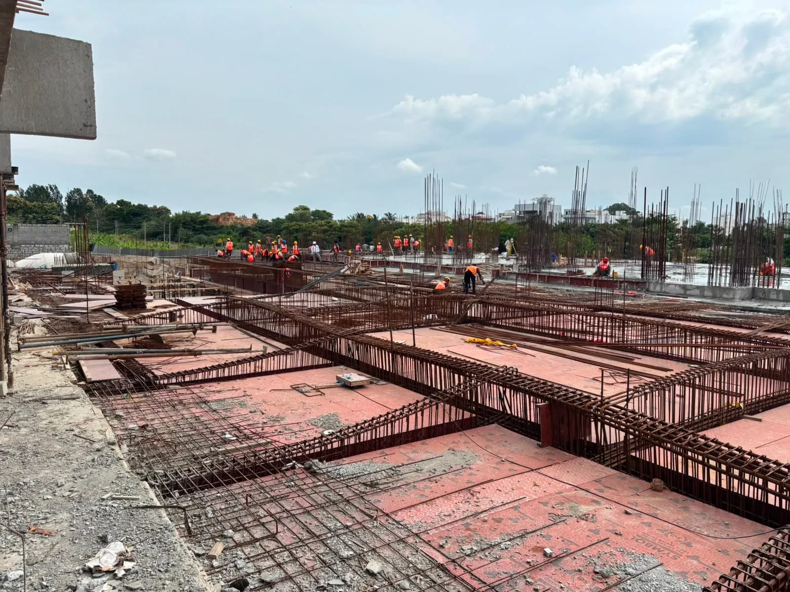 Sparkle Atmos: Site photo filed with Karnataka RERA