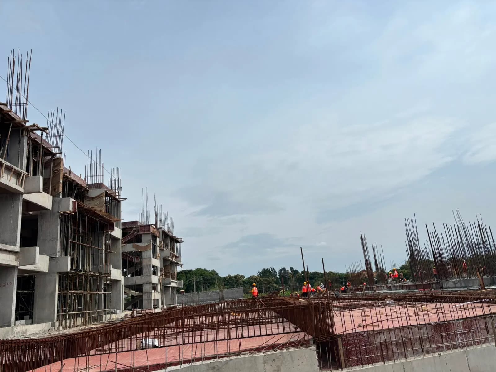 Sparkle Atmos: Site photo filed with Karnataka RERA