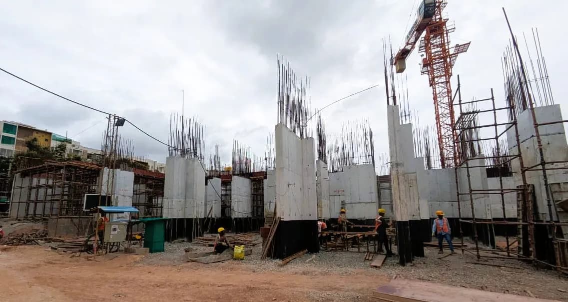 Haven: Site photo filed with Karnataka RERA