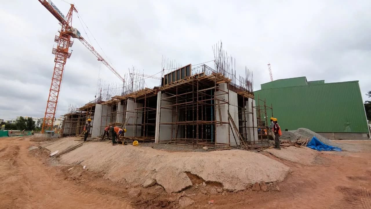 Haven: Site photo filed with Karnataka RERA