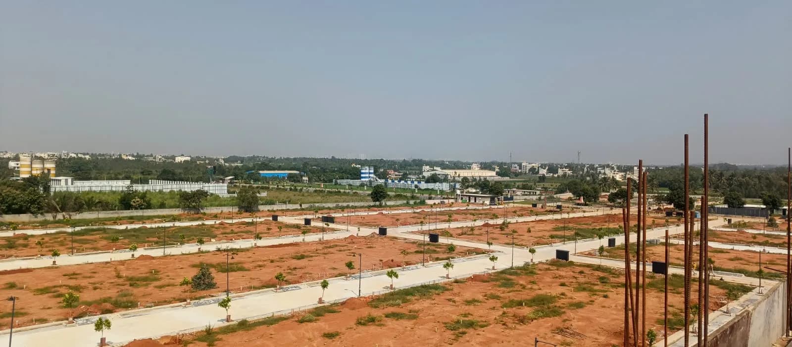 Anthill Silverfields: Site photo filed with Karnataka RERA