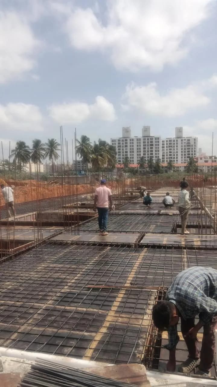 Ashish Krishna Maple: Site photo filed with Karnataka RERA
