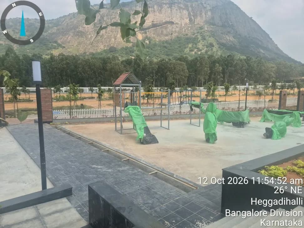 Whispers of the Wind: Site photo filed with Karnataka RERA