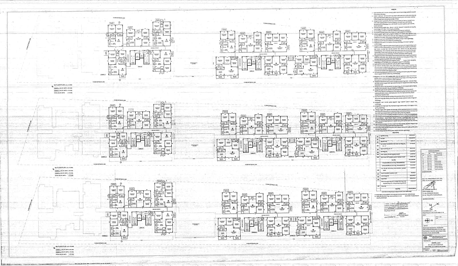 TG Legacy: 4th, 5th, 6th Floor Plan.pdf (filed with Karnataka RERA)
