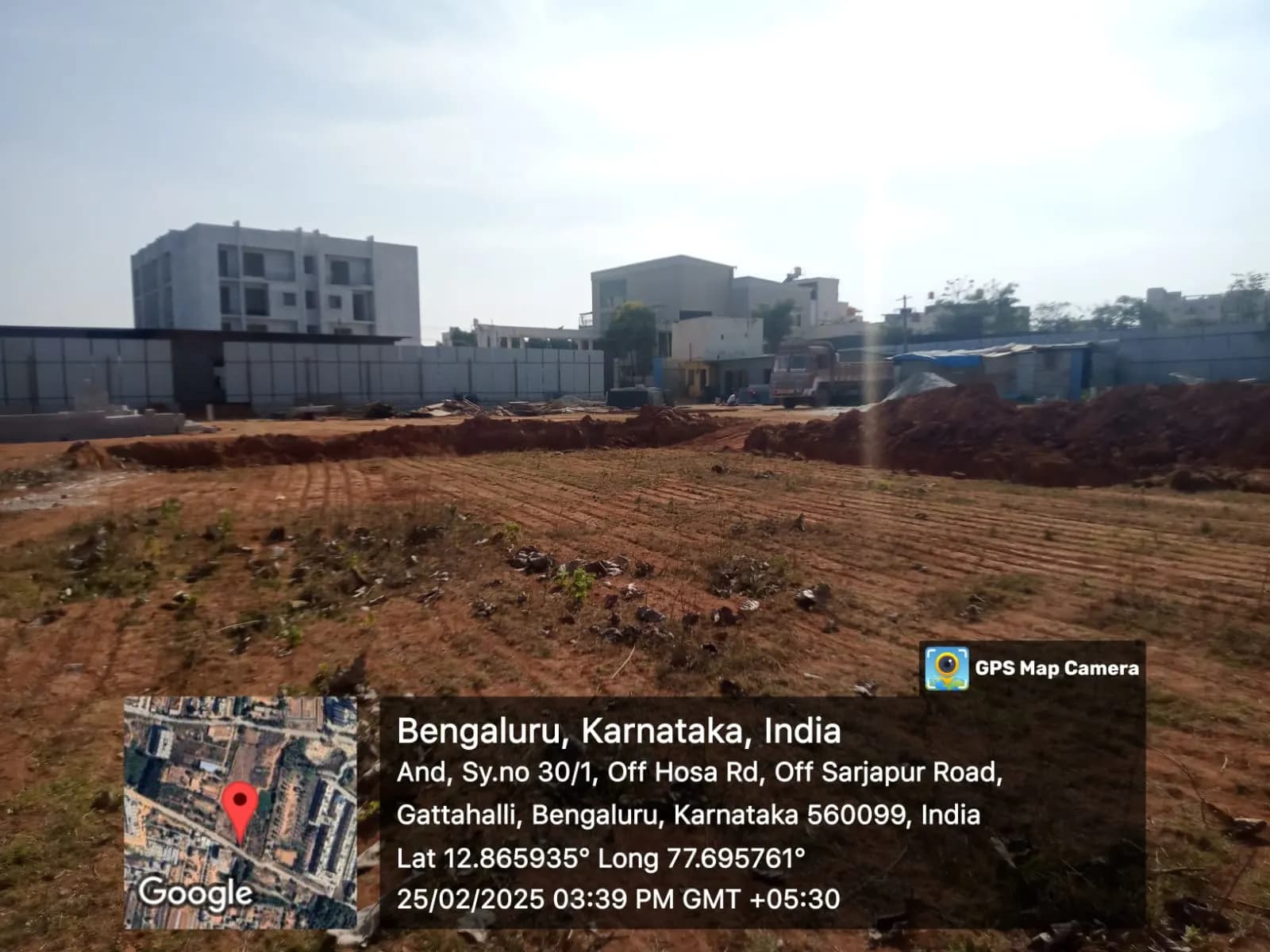 TG Legacy: Site photo filed with Karnataka RERA