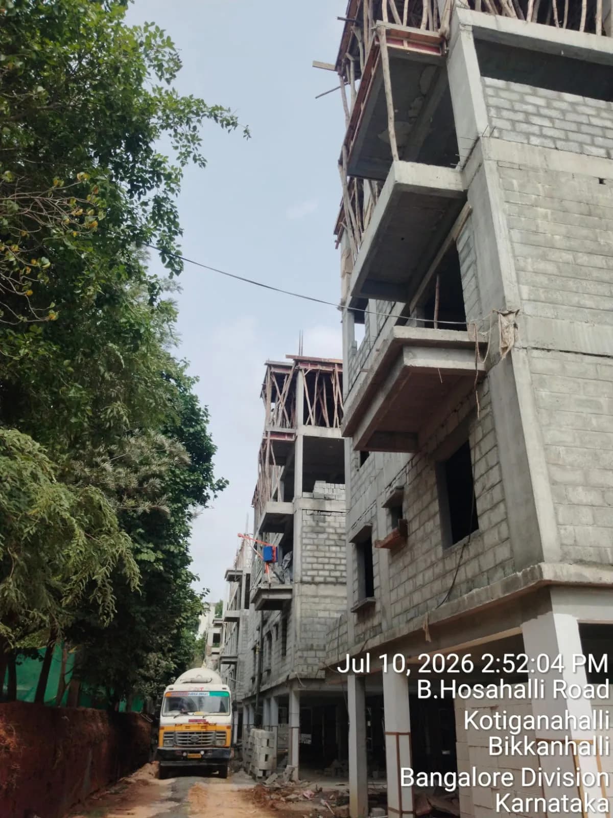 Vasudharini Nest: Site photo filed with Karnataka RERA