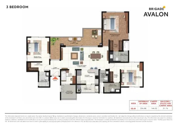 Brigade Avalon: Brochure, page 2 (filed with Karnataka RERA)