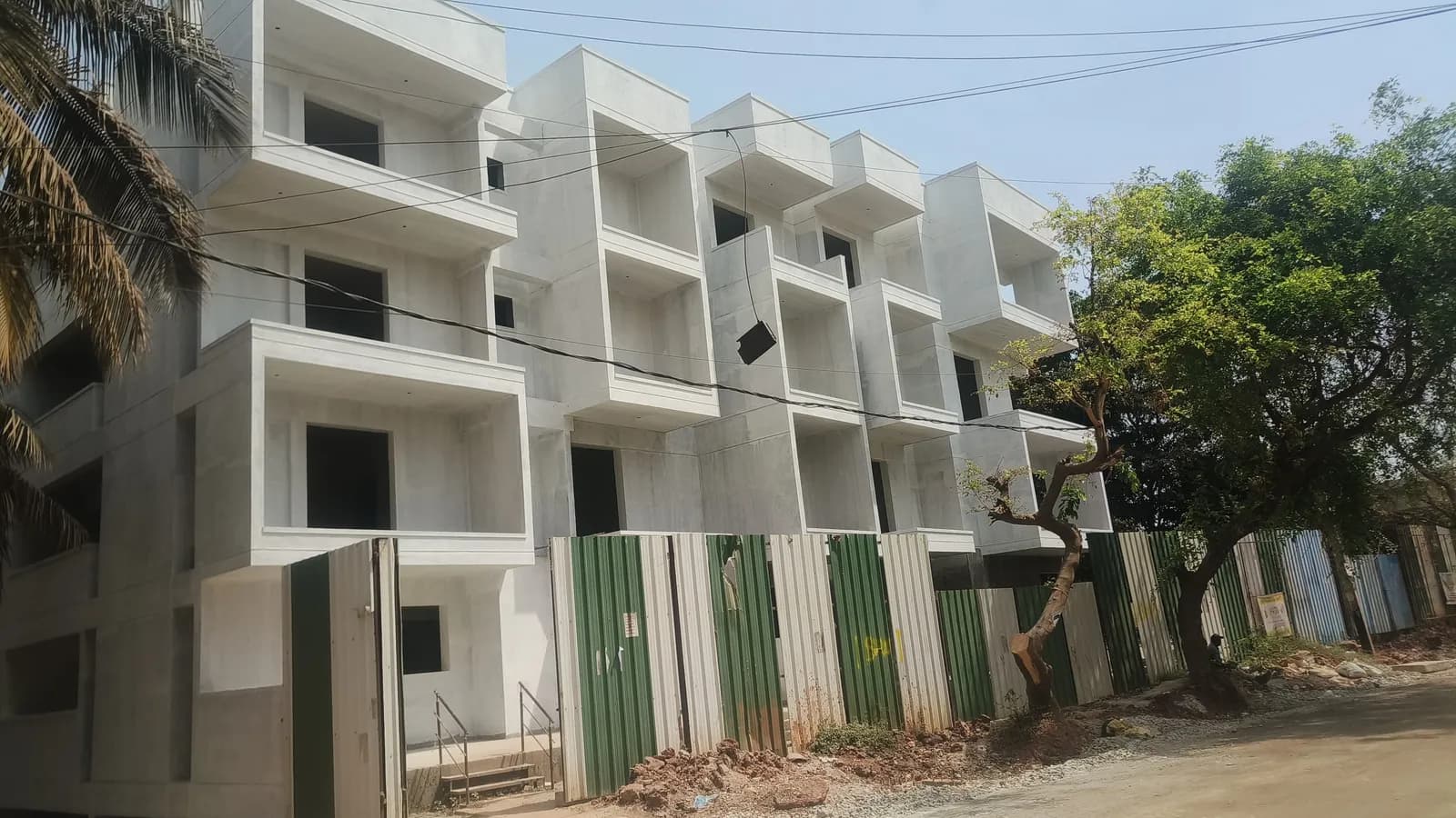 SLV Sunshine: Site photo filed with Karnataka RERA