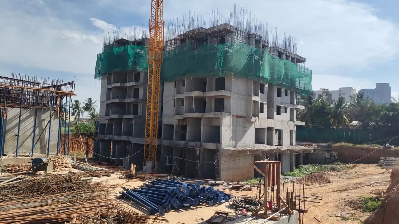 Amogaya Adorit: Site photo filed with Karnataka RERA
