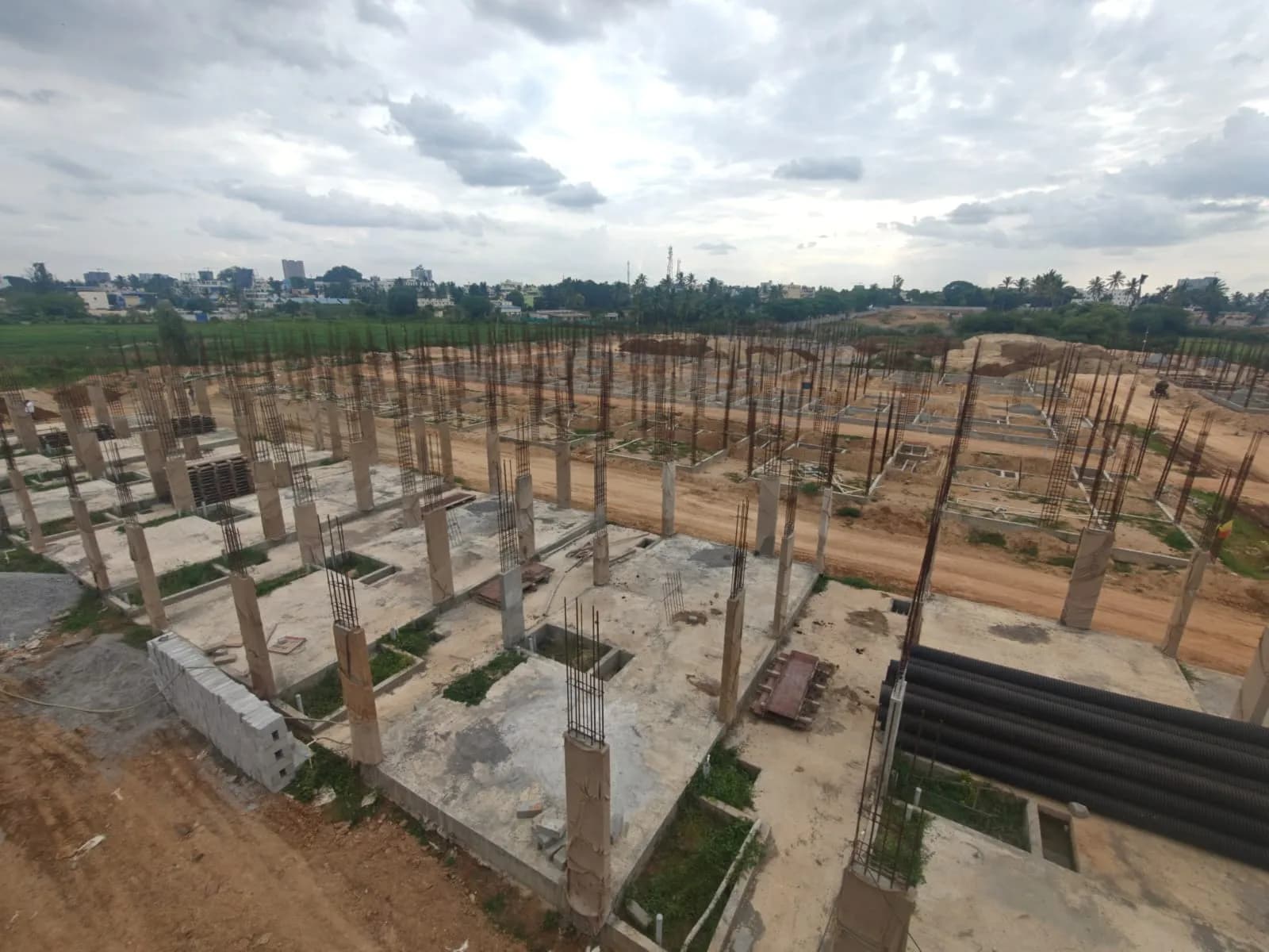 MarkON Sportz Valley: Site photo filed with Karnataka RERA