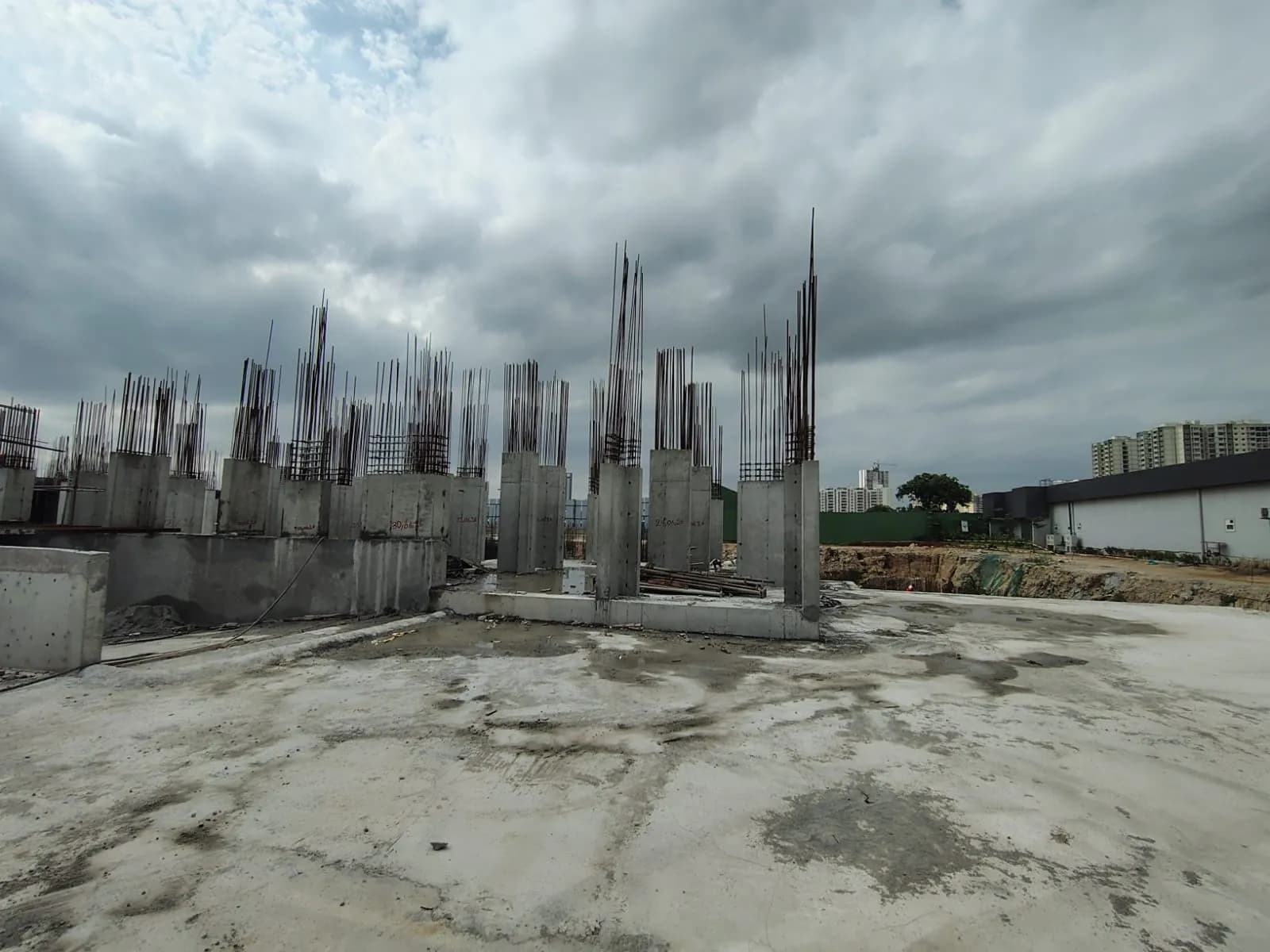 Amrutha Lake Vista: Site photo filed with Karnataka RERA