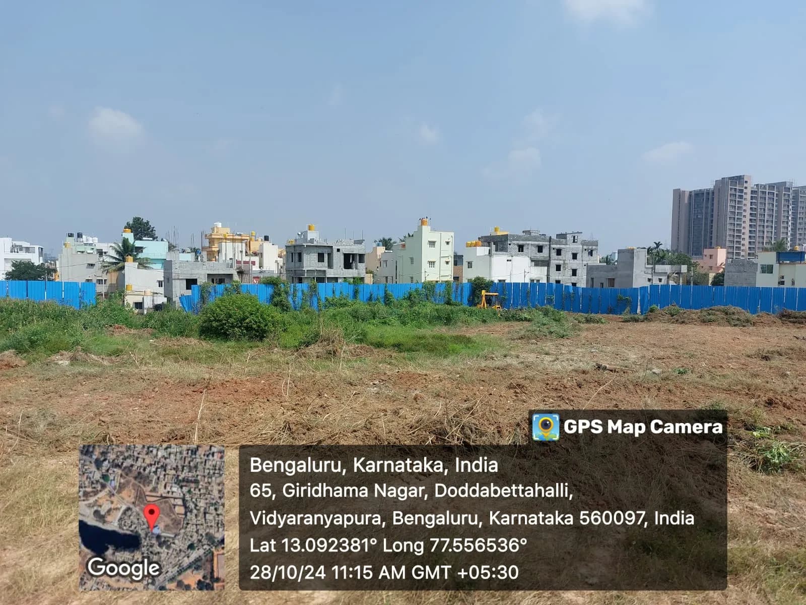 Casagrand Promenade: Site photo filed with Karnataka RERA