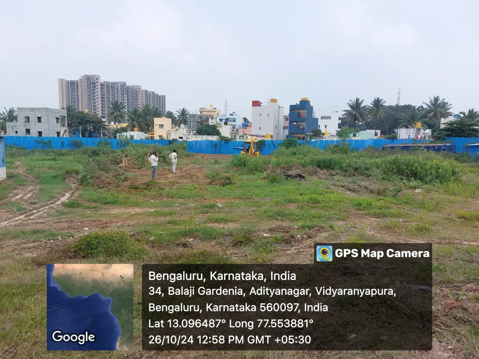 Casagrand Promenade: Site photo filed with Karnataka RERA