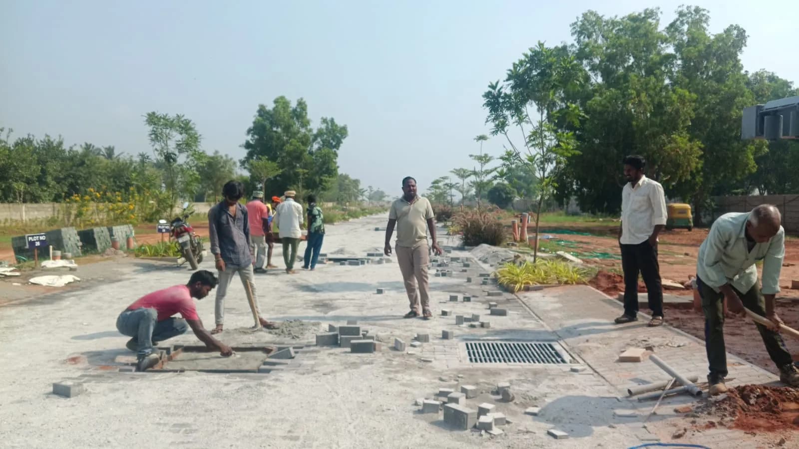 Hillcrest Haven: Site photo filed with Karnataka RERA