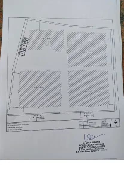 Ragam Meadows: 17 Demarcation Drawings (filed with Karnataka RERA)
