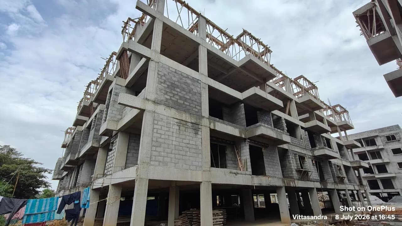 Ragam Meadows: Site photo filed with Karnataka RERA