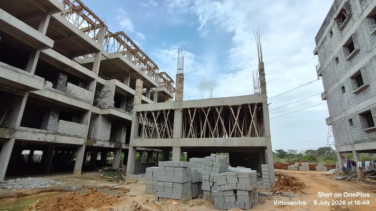 Ragam Meadows: Site photo filed with Karnataka RERA