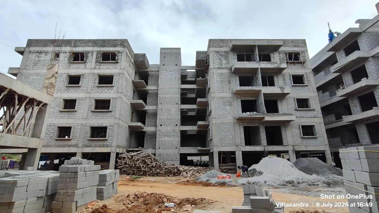 Ragam Meadows: Site photo filed with Karnataka RERA