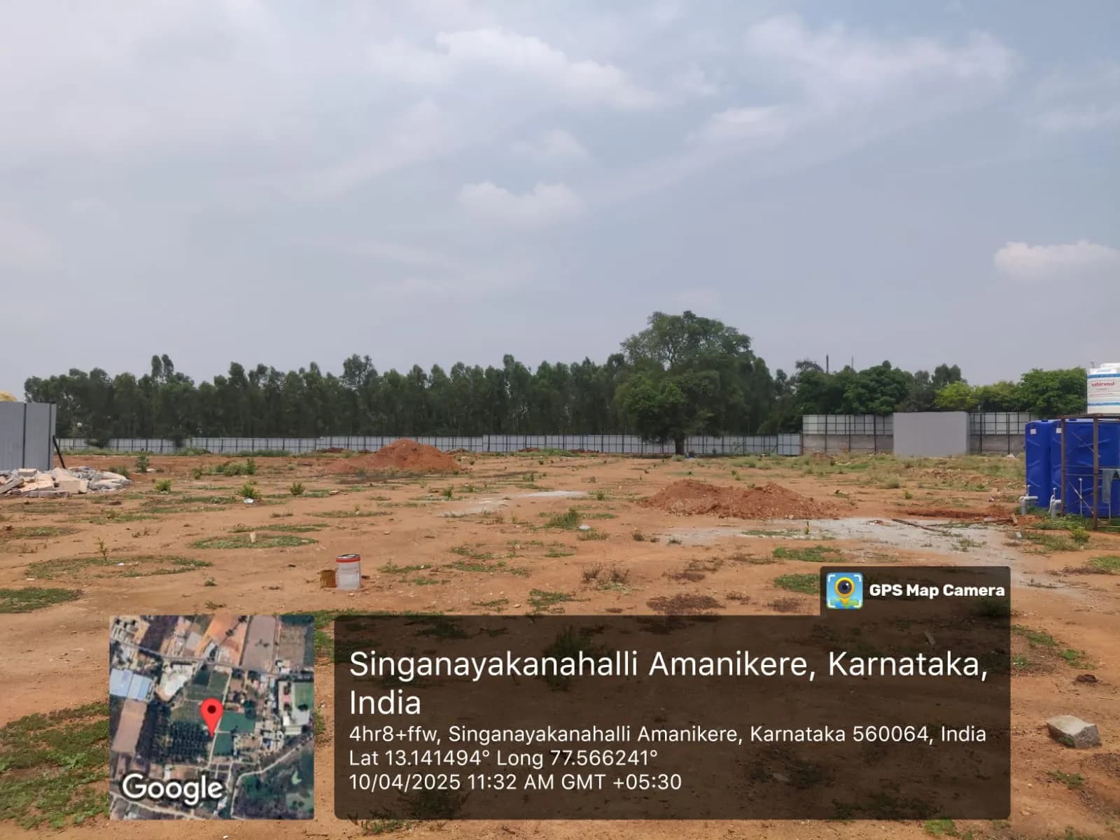 Winds of Change by CKPC: Site photo filed with Karnataka RERA