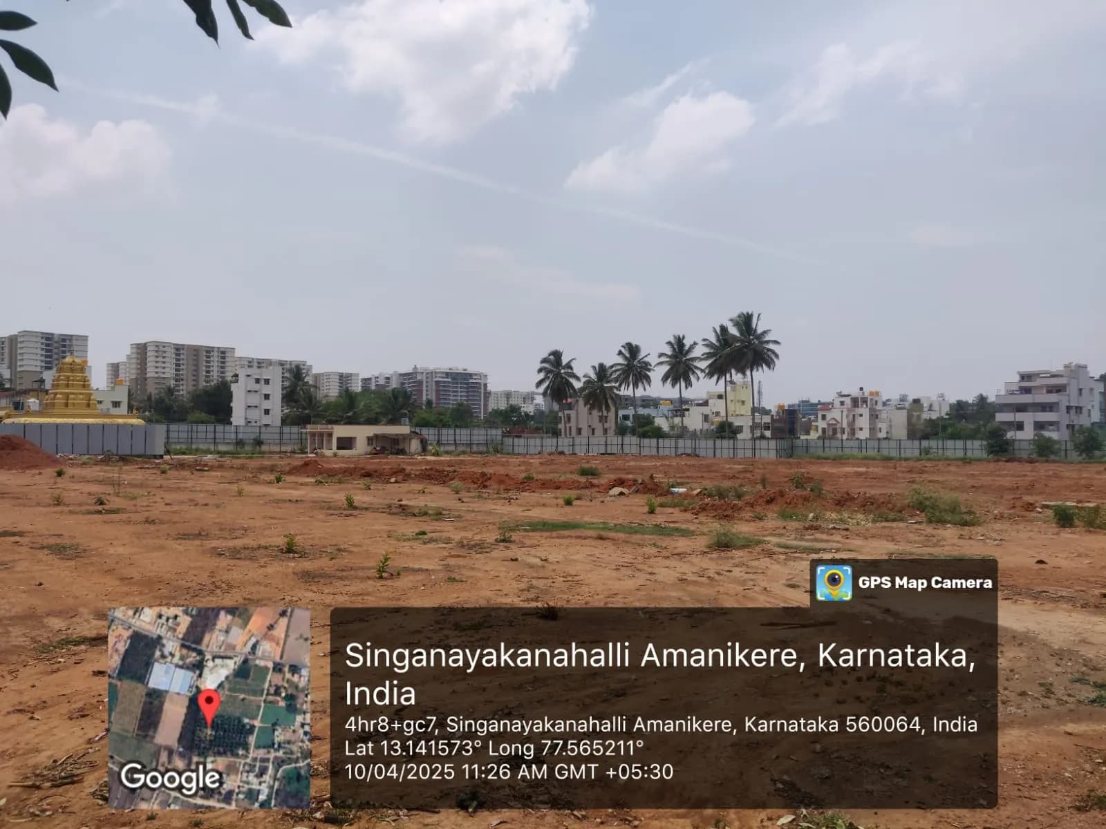 Winds of Change by CKPC: Site photo filed with Karnataka RERA