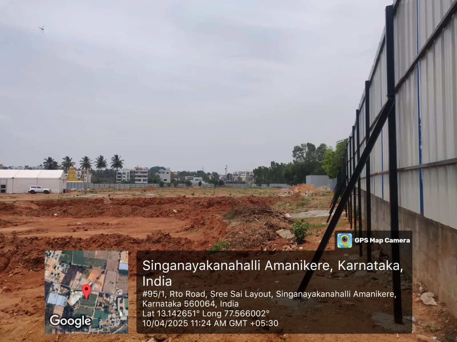 Winds of Change by CKPC: Site photo filed with Karnataka RERA