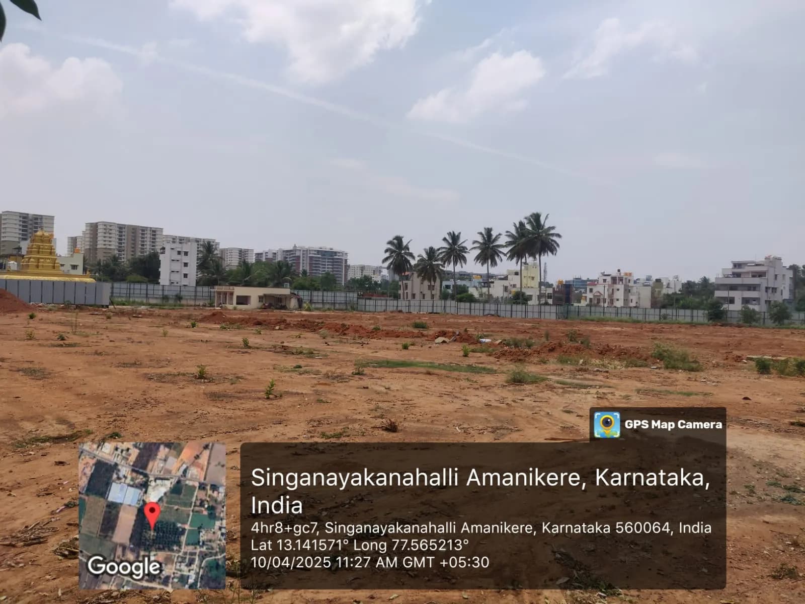 Winds of Change by CKPC: Site photo filed with Karnataka RERA