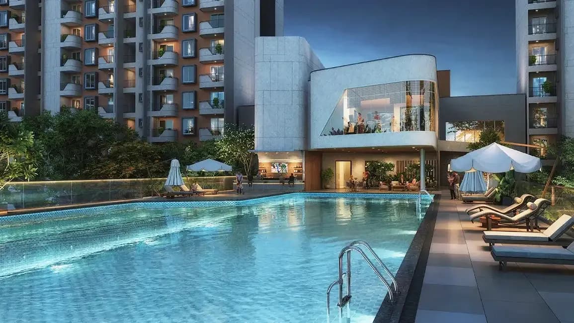 Sattva Vasanta Skye: Swimming pool amenity (artist’s impression)