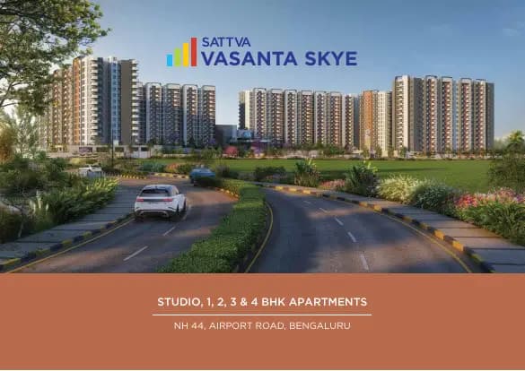 Sattva Vasanta Skye: Brochure, page 1 (filed with Karnataka RERA)