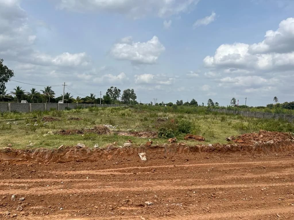 Shriram Songs Of The Earth: Site photo filed with Karnataka RERA