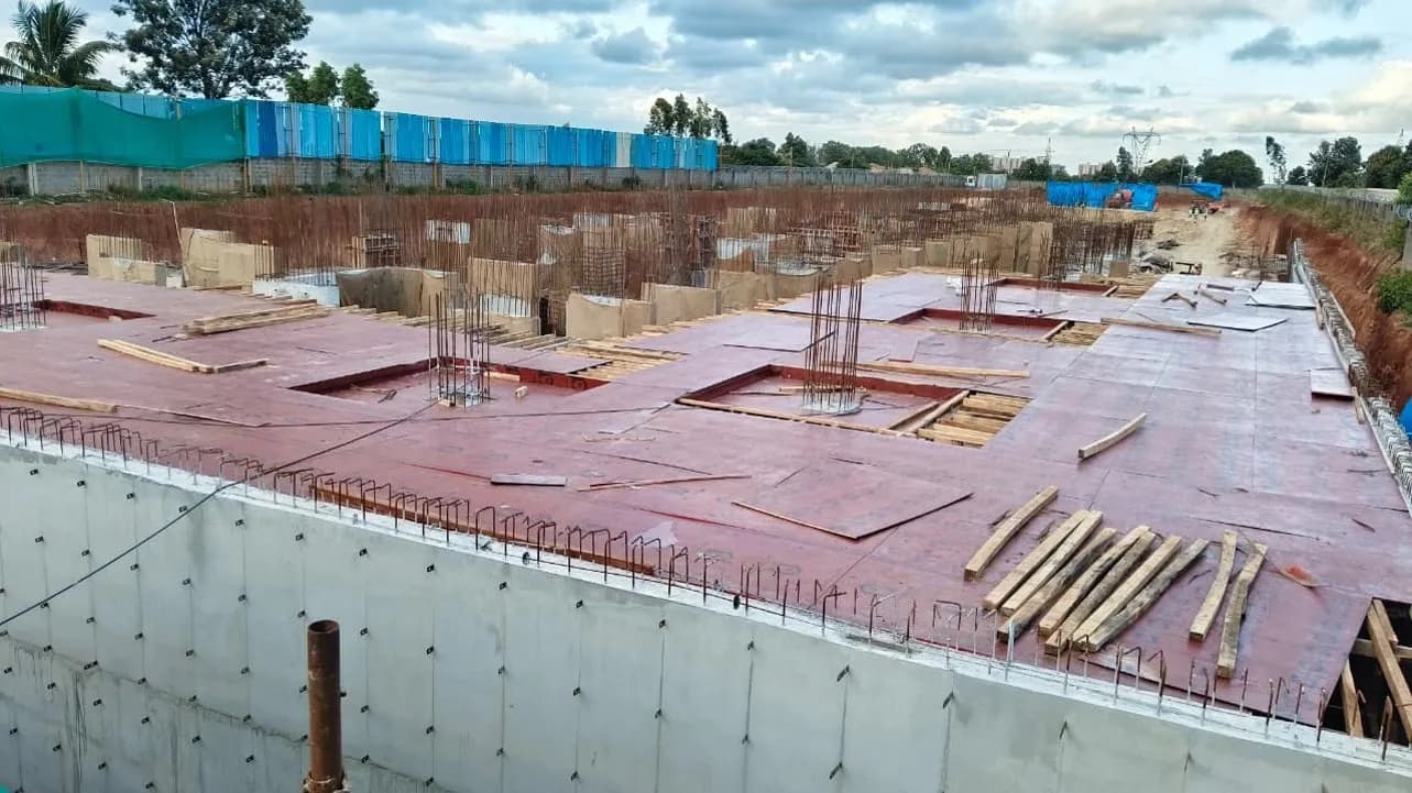Shriram Songs Of The Earth: Site photo filed with Karnataka RERA