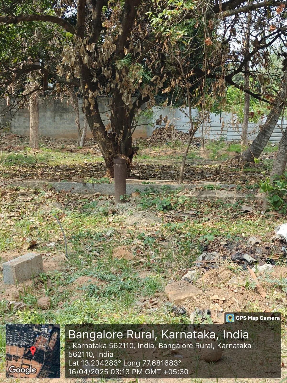 The Midsummer Rain-Villa Plot Development: Site photo filed with Karnataka RERA