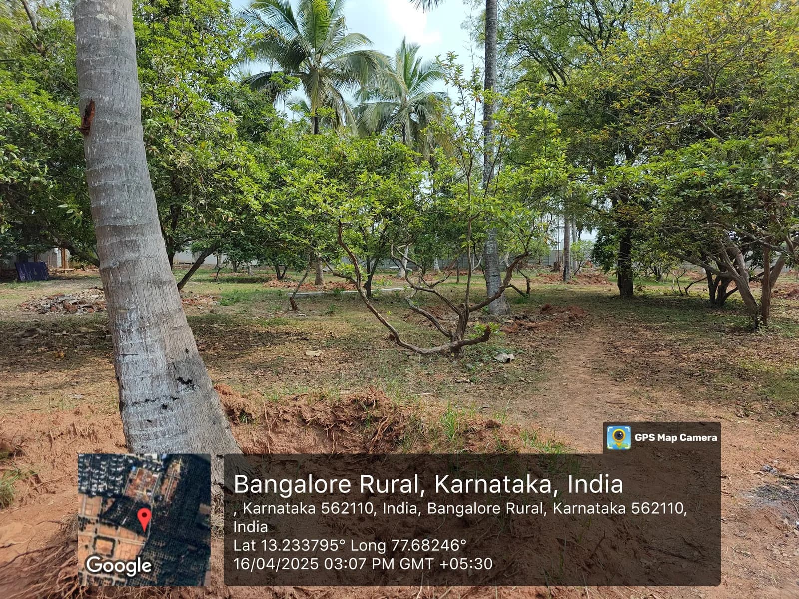 The Midsummer Rain-Villa Plot Development: Site photo filed with Karnataka RERA