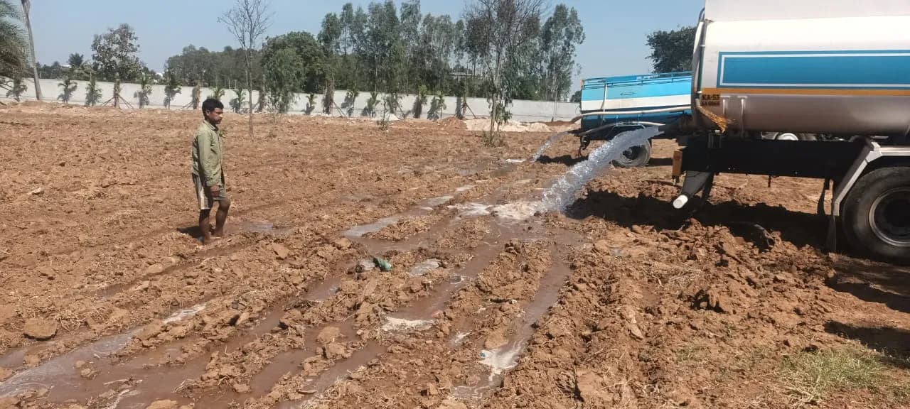 Saritha Santorini: Site photo filed with Karnataka RERA