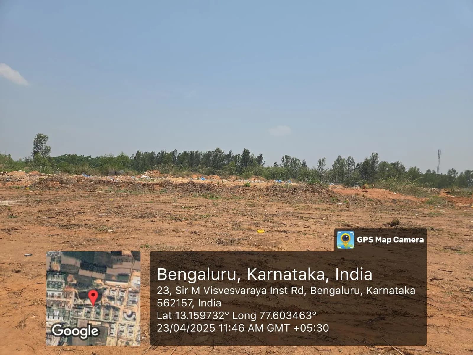 After The Rain Phase III: Site photo filed with Karnataka RERA