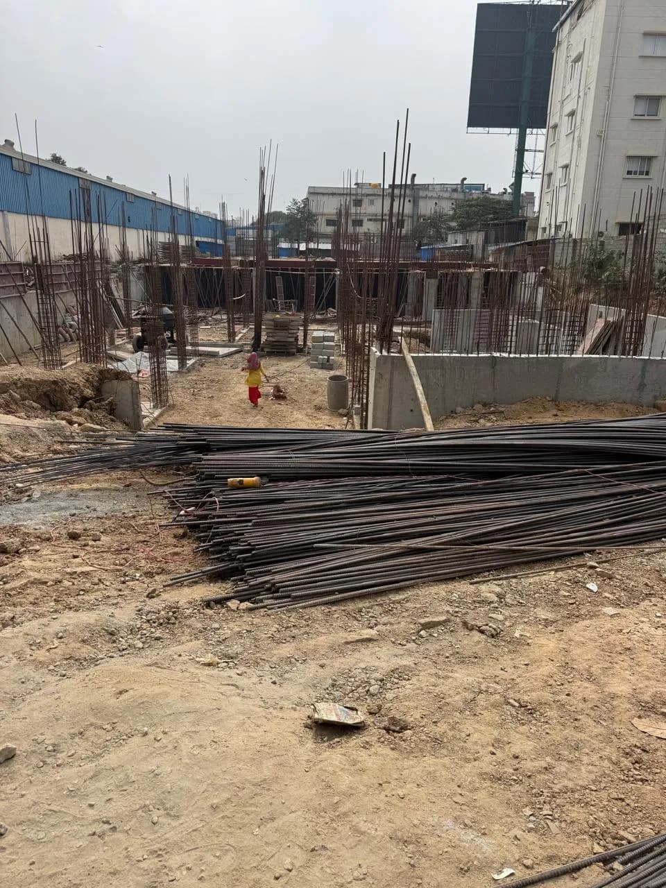 SSVD Serenity: Site photo filed with Karnataka RERA