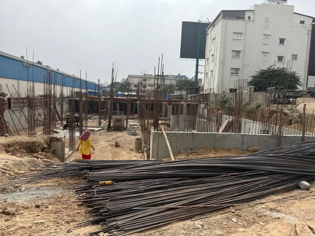 SSVD Serenity: Site photo filed with Karnataka RERA