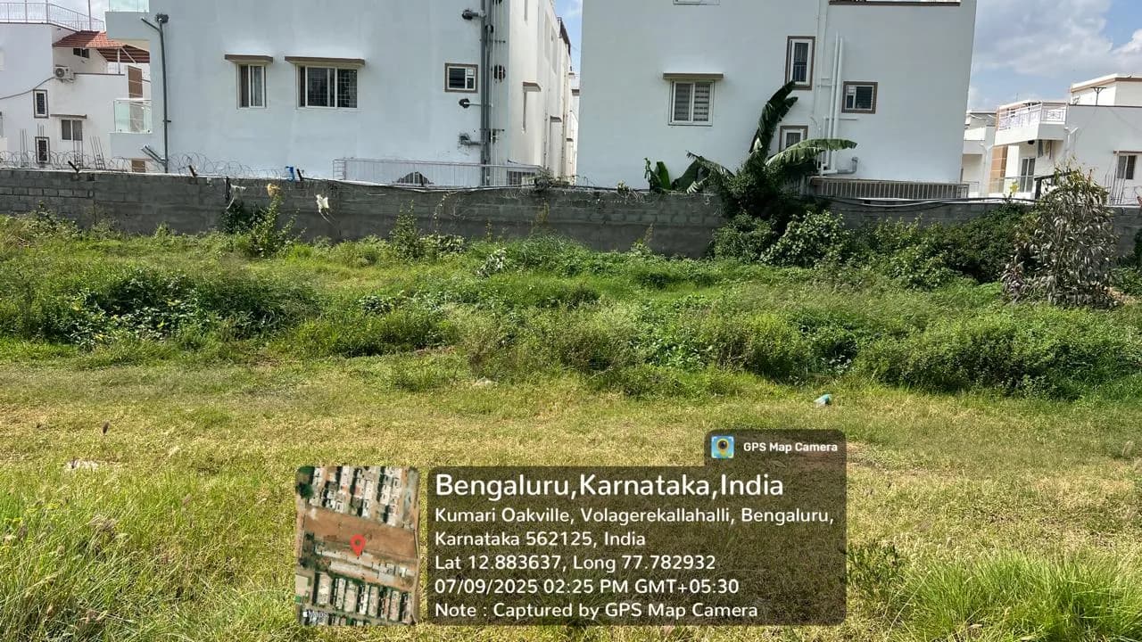 Geown OASIS: Site photo filed with Karnataka RERA