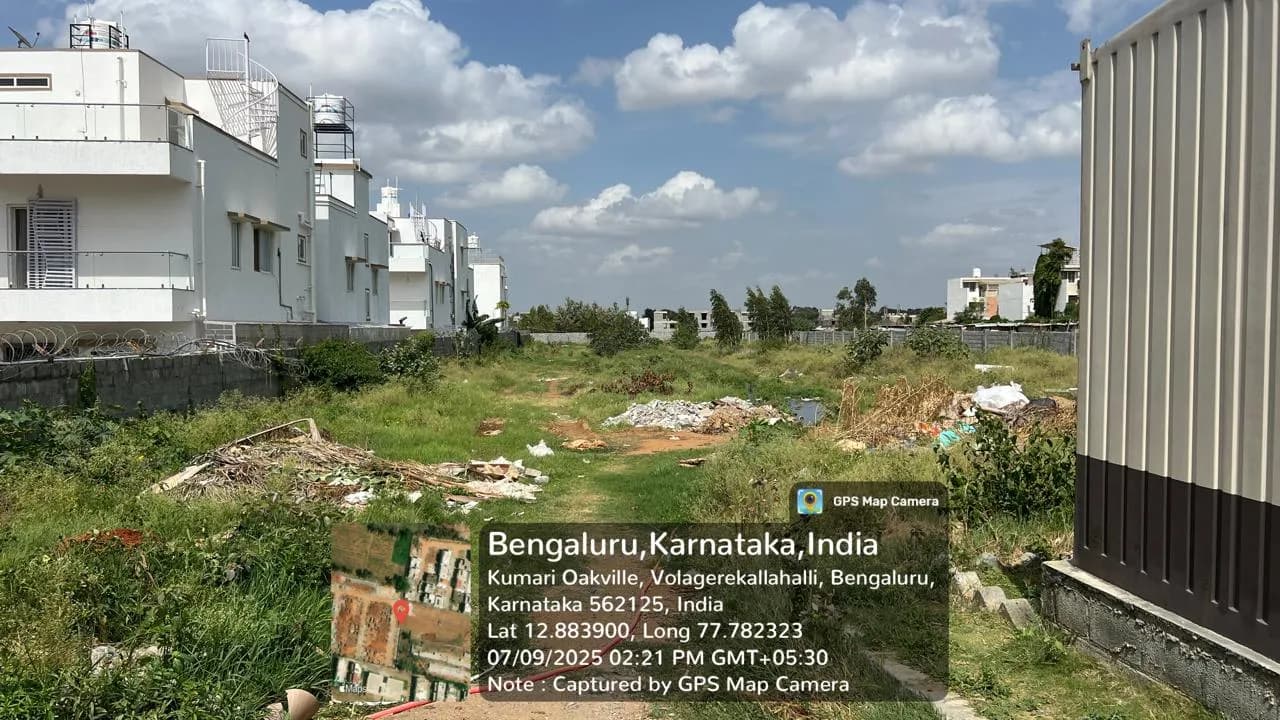 Geown OASIS: Site photo filed with Karnataka RERA