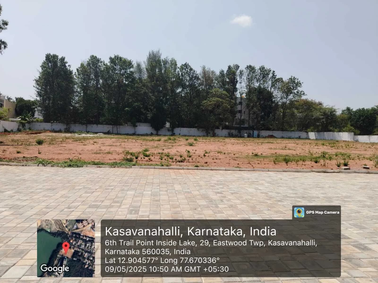 Saiven Six Senses: Site photo filed with Karnataka RERA
