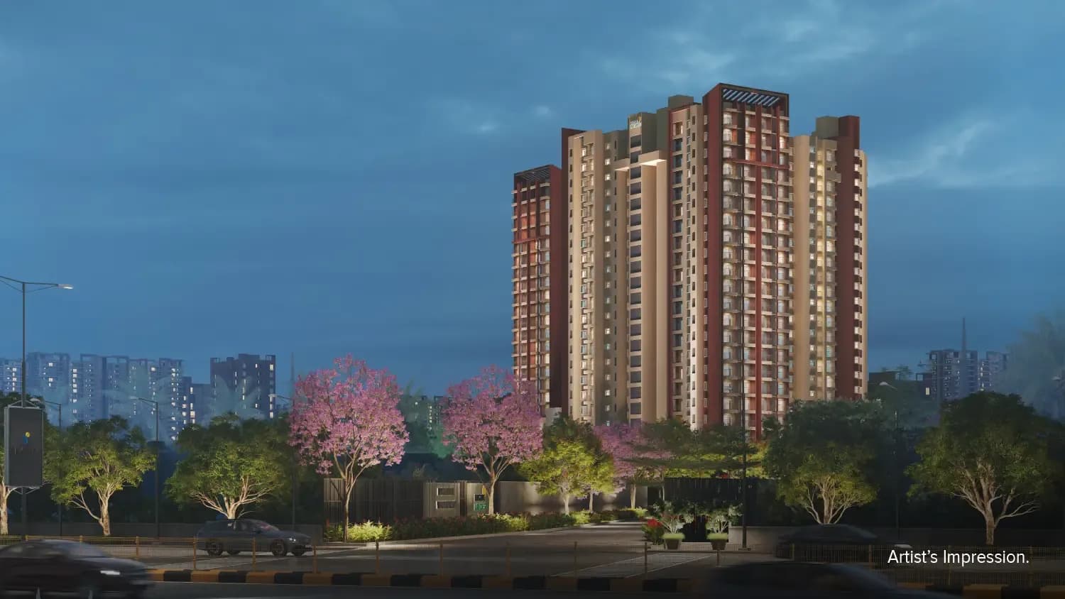 Brigade Lakecrest: Outdoor amenity spaces with recreational facilities (artist’s impression)