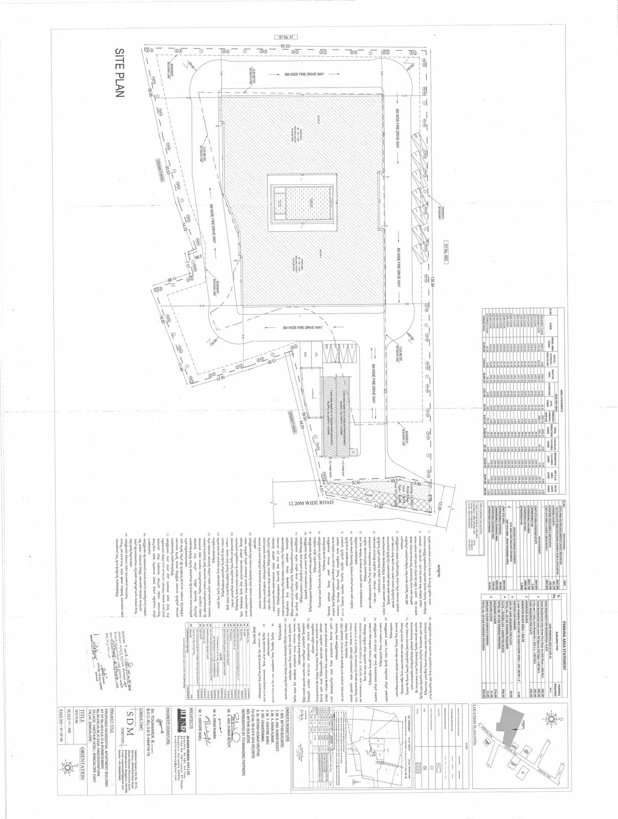 Mythri Sikharam: 01 OF 05 Mythri Sikharam Floor Plans_compressed.pdf (filed with Karnataka RERA)
