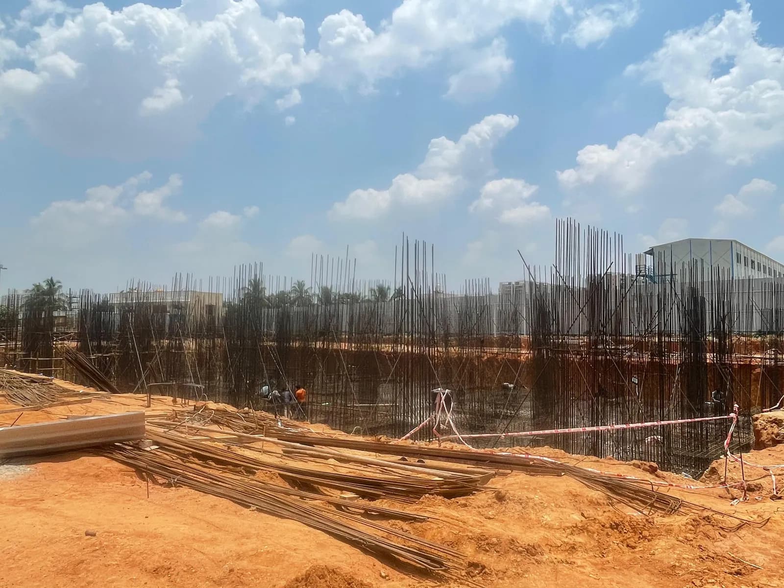 Mythri Sikharam: Site photo filed with Karnataka RERA