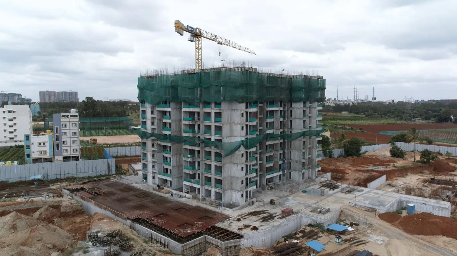 Soul of the Seasons: Site photo filed with Karnataka RERA
